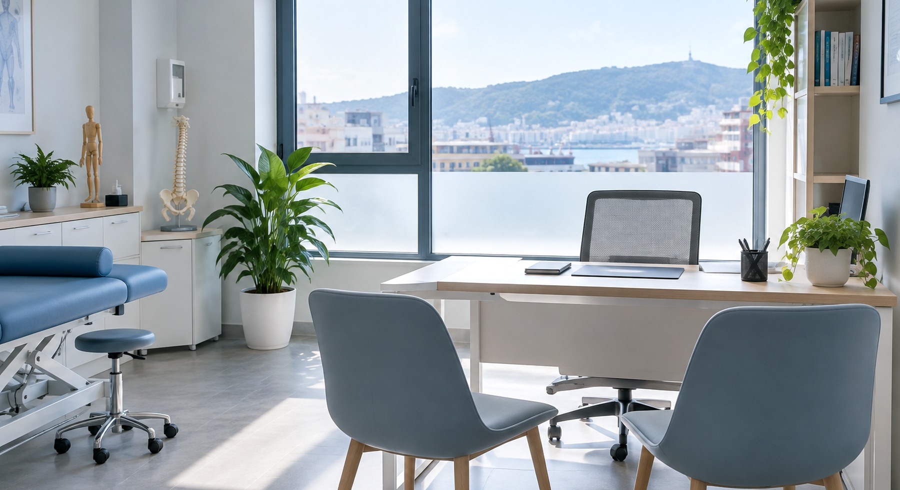 Consulta profesional dentro de FisioMF en Santurtzi
